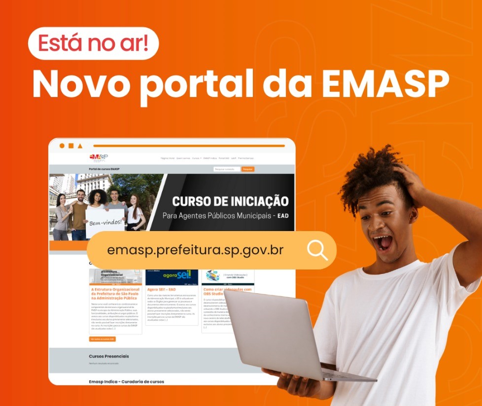 Emsap Novo portal da EMASP está no ar (mais fácil verificar os cursos com ...