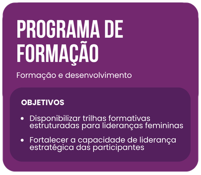 Programação de formações